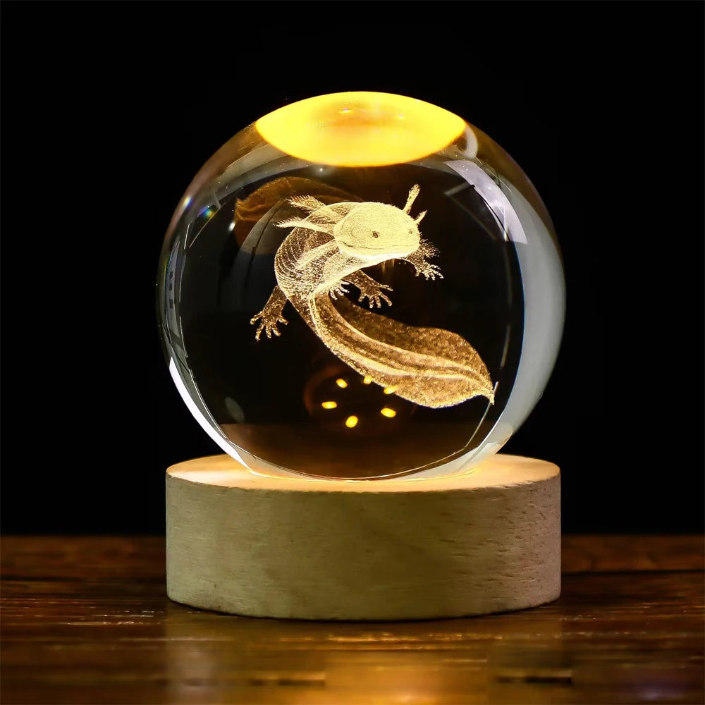 3D Crystal Night Light