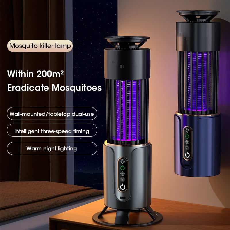 Mosquito Killer Lamp – 2-in-1 Insect Trap / Camping Lantern