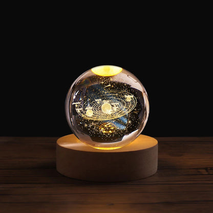 3D Crystal Night Light