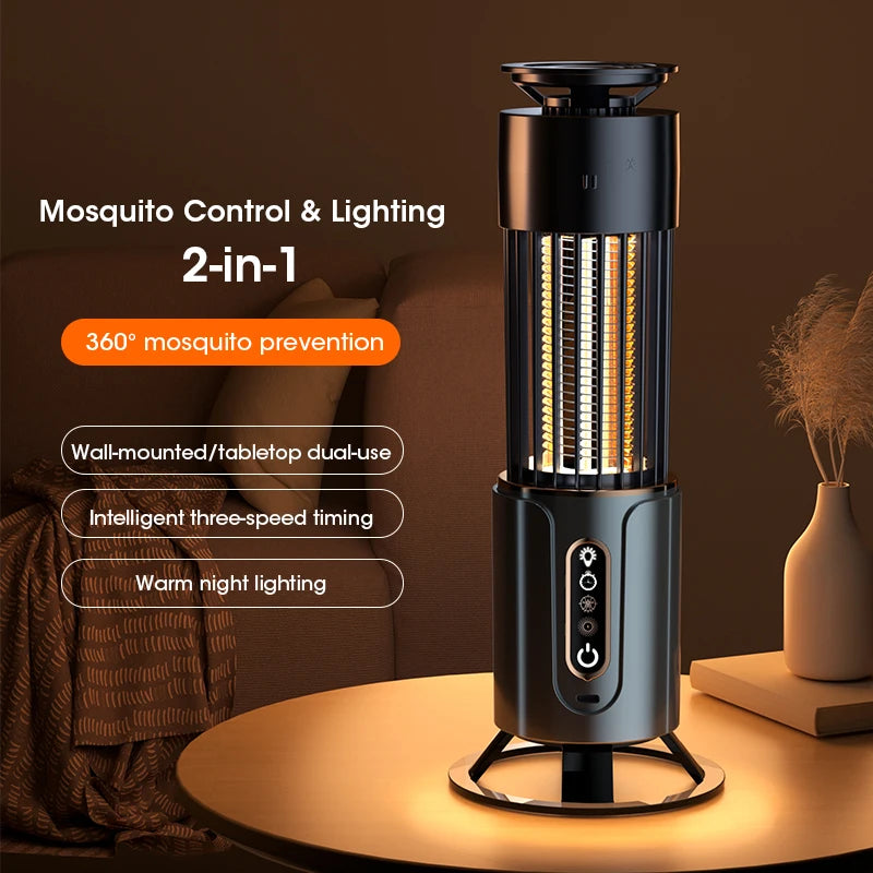 Mosquito Killer Lamp – 2-in-1 Insect Trap / Camping Lantern